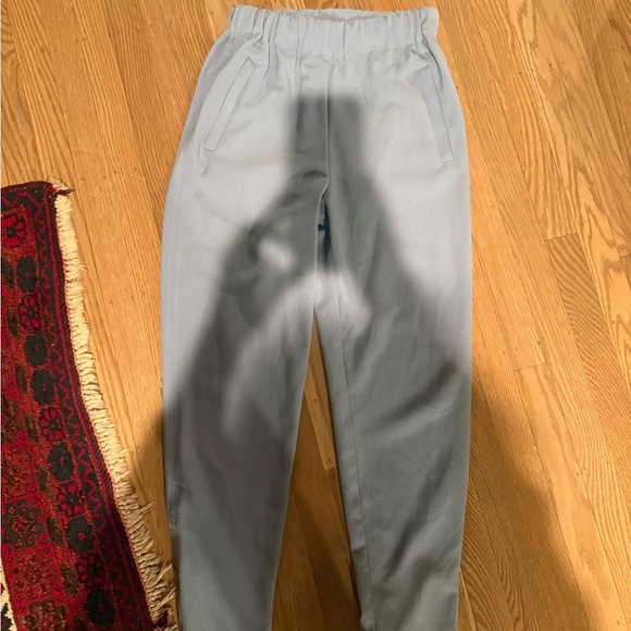 Ganni Light Blue crepe pants - Picture 5 of 5